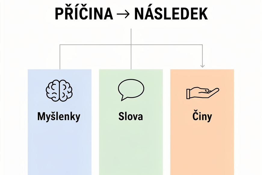 pricina a nasledek graf